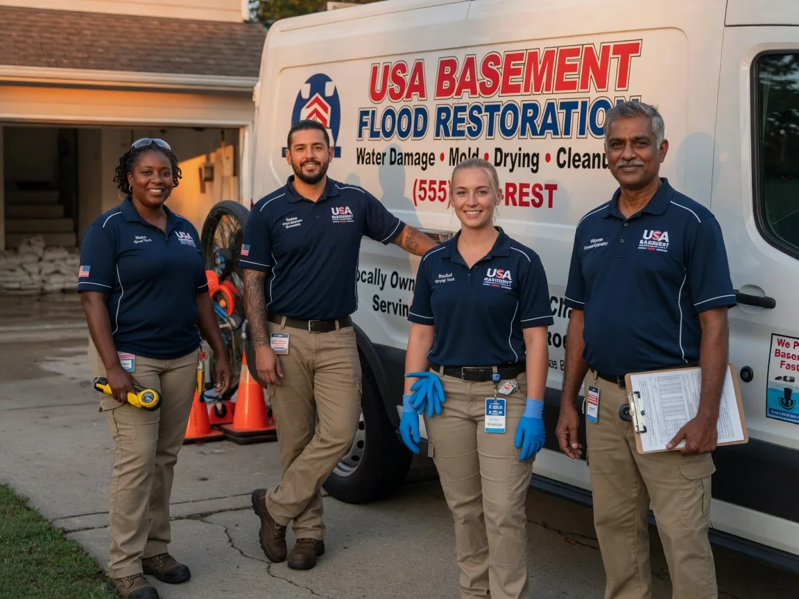 Basement Flood Cleanup company in Fort Howard, MD